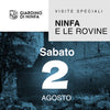 Sabato 2 Agosto 2025 - Giardino di Ninfa e le Rovine