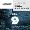 Sabato 9 Agosto 2025 - Giardino di Ninfa e le Rovine