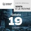 Sabato 19 Luglio 2025 - Giardino di Ninfa e le Rovine