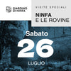 Sabato 26 Luglio 2025 - Giardino di Ninfa e le Rovine